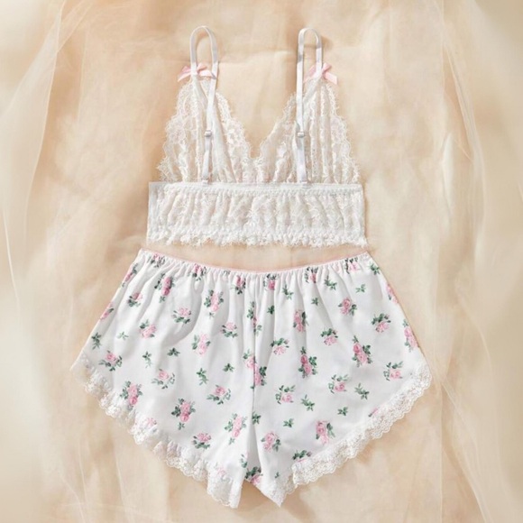 Pj Short Set by SilkRose Lingerie - Picture 2 of 5